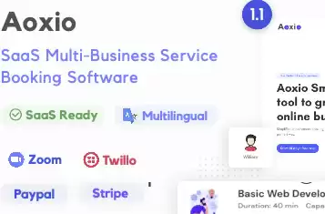 script for booking multi-business SaaS services