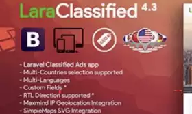 LaraClassified v6.9.3 NULLED bulletin board script