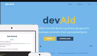 DEVAID - Free Bootstrap template