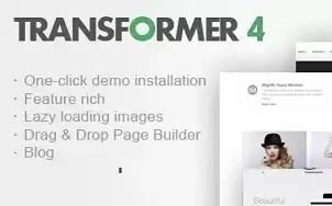 Transformer PrestaShop Theme v4.6.0 Nulled