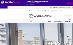 ZOne v2.6.1 - Supermarket online store for Prestashop