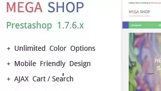 MegaShop v2.4.1 - Prestashop template