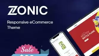 Zonic v1.0 - adaptive Prestashop template for a children's store