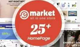 eMarket v1.3.5 - Multi-purpose OpenCart 3 store theme