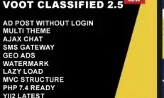 Voot Classified Bulletin Board Script v2.5.3