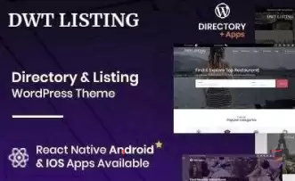 DWT Listing v3.2.3 - WordPress directory template