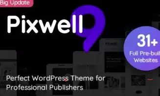 Pixwell v10.0 - Modern WP News theme