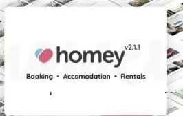 Homey v2.1.1 NULLED - WordPress booking and Rental template