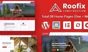 Roofix v2.0.5 NULLED - WordPress theme for roofing services