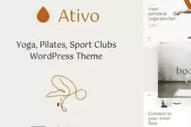 Ativo v5 - Pilates Yoga WordPress Theme