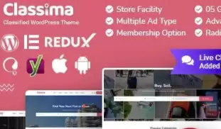 Classima v2.1.7 NULLED – WordPress catalog theme
