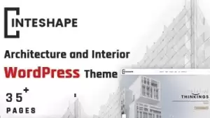 Inteshape v1.3 - Architecture and Interior WordPress Theme