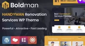 Boldman v5.6 - WordPress theme for repair and for handymen