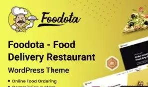 Foodota v1.0.8 - WordPress theme for online food delivery