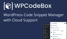 WPCodeBox v1.4.1 - The easiest way to add Code Snippets to WordPress