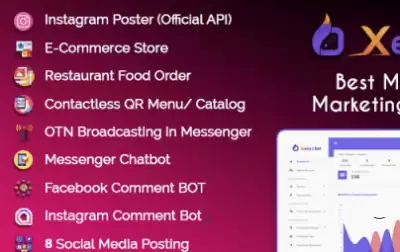 XeroChat v7.1 NULLED - marketing bot for Facebook