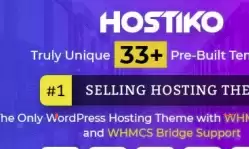 Hostiko v59.0.0 NULLED - WordPress WHMCS hosting template