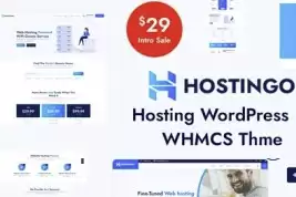 Hostingo v1.0 NULLED - WordPress and WHMCS hosting theme