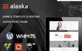 Alaska v4.2 - WordPress + WHMCS hosting template