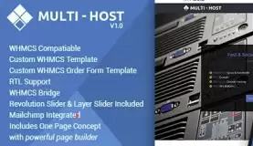 Multi Hosting v1.9 - WHMCS WordPress Hosting Template