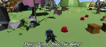 Piggy Zombie Shooting Game In UNITY ENGINE With Source Code