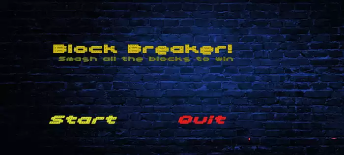 BLOCK BREAKER GAME IN UNITY ENGINE WITH SOURCE CODE