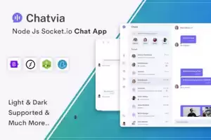 Chatvia - Nodejs Socket.io Chat App