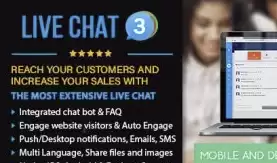 Live Chat 3 v5.0.5 Nulled - support chat script