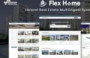 Flex Home v2.40.0 Nulled - real estate script on Laravel