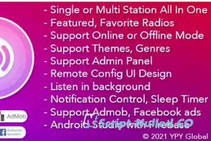 XRadio v4.6 - Best Radio Template For Android