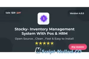 Stocky v4.0.5 - POS with Inventory Management & HRM