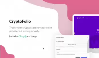 CryptoFolio - script for an anonymous cryptocurrency portfolio