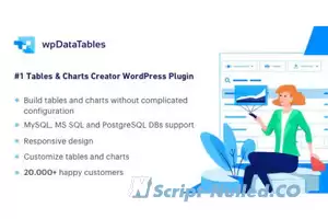 wpDataTables v5.3 - Tables and Charts Manager for WordPress