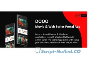 Dooo v2.2.5 - Movie & Web Series Portal App