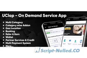 UClap v1.3 - On Demand Home Service App | UrbanClap Clone | Android App with Interactive Admin Panel