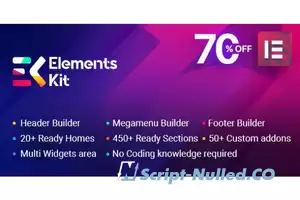 ElementsKit v3.1.0 - The Ultimate Addons for Elementor Page Builder