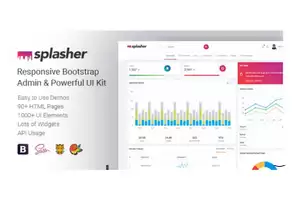 Splasher - Responsive Bootstrap Admin