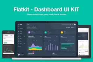 Flatkit - Dashboard UI KIT