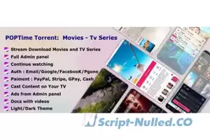 POPTime v1.0 - Torrent App Movies – TV Series – Cast system