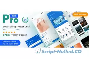 ProKit v5.12.0 - Best Selling Flutter UI Kit