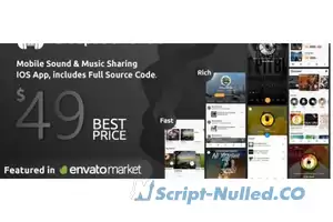 DeepSound IOS v1.2.9 - Mobile Sound & Music Sharing Platform Mobile IOS Application