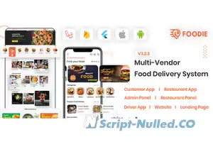 Foodie v3.2.4 - UberEats Clone - Food Delivery App - Multiple Restaurant Food Delivery Flutter App