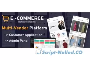 eCommerce v3.0 - Multi vendor ecommerce Android App with Admin panel