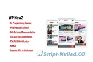 WP NewZ v1.7 - WordPress to Android News App