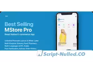 MStore Pro v4.8.0 - Complete React Native template for e-commerce