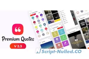 Premium Quotes v2.3 - Quotes App With Admin Panel, Admob and Applovin Ads