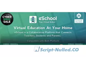 eSchool v1.0.3 - Virtual School Management System Flutter App with Laravel Admin Panel