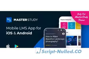 MasterStudy LMS Mobile App v2.2.0 - Flutter iOS & Android