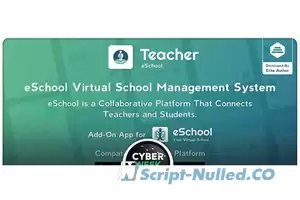 Teacher Flutter App v1.0.1 - eSchool Virtual School Management System