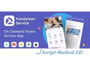 Handyman Service 7.0.1 - Flutter On-Demand Home Services App with Complete Solution